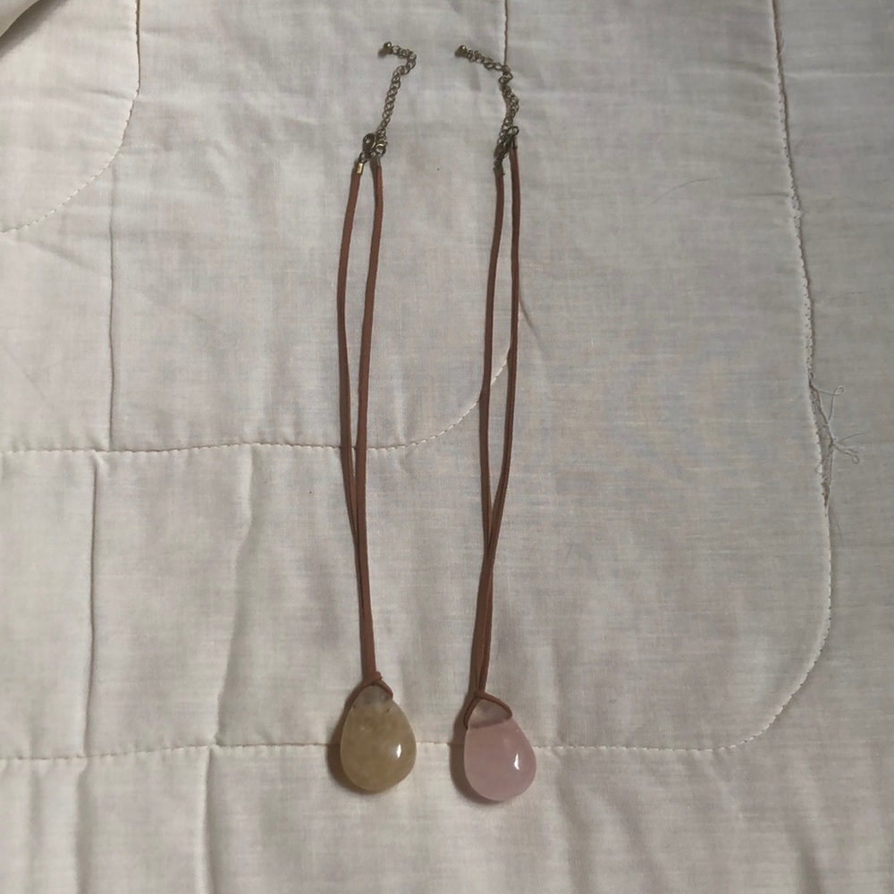 Worry Stone Necklaces - Picture 2 of 3